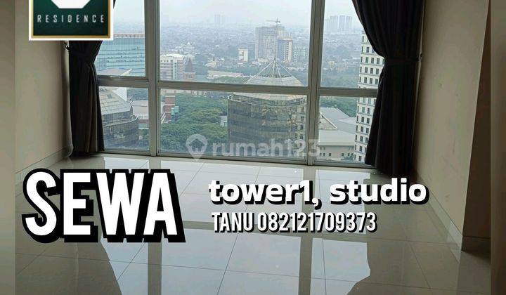 Studio Kosongan Apartemen U Residence Karawaci 1