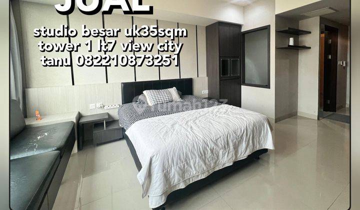 studio B, lantai rendah, U residence karawaci tangerang 1