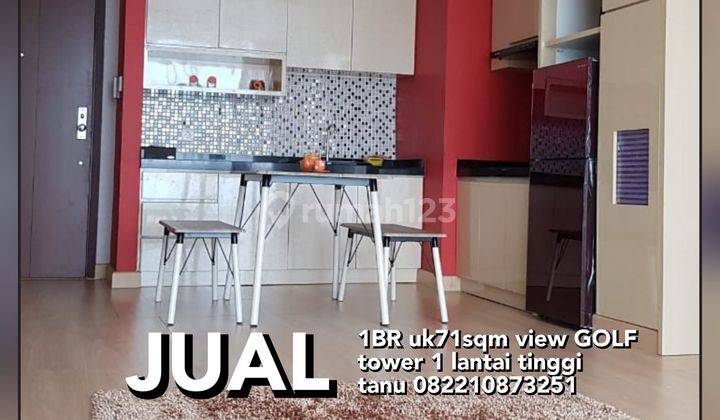 1BR, apartemen u residence karawaci tangerang 1