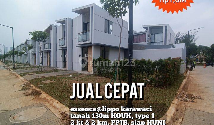 JUAL RUMAH 2BR houk, lippo karawaci tangerang 1