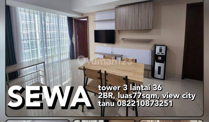 2BR, apartemen u residence karawaci tangerang 1