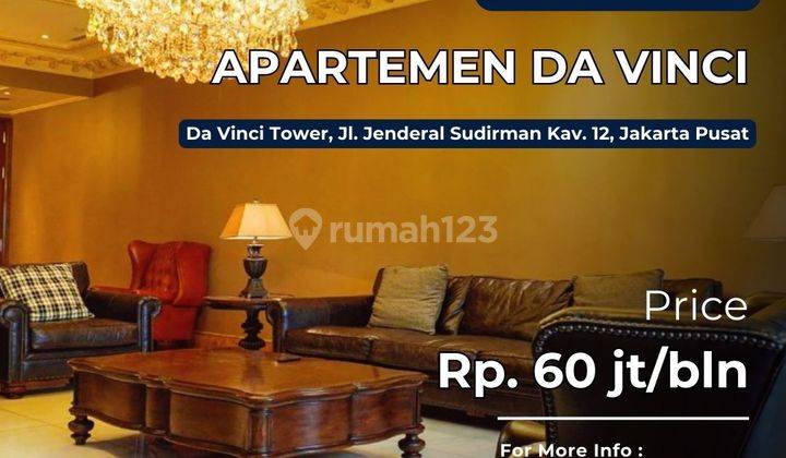 Da Vinci Residence 4 BR Full Furnished Best Apartment In Sudirman 1