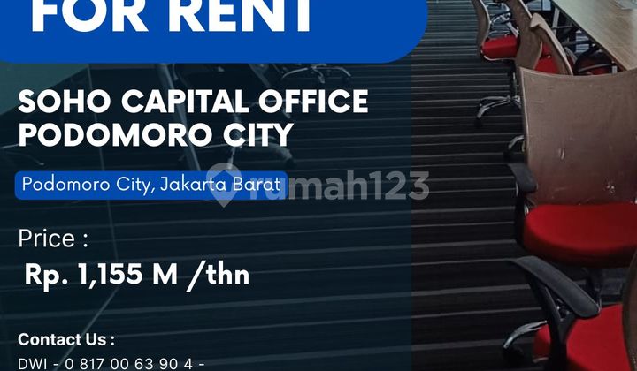 Soho Capital Office Space For Rent Mid Floor with Best City View Soho Capital Office Space For Rent Mid Floor with Best City View