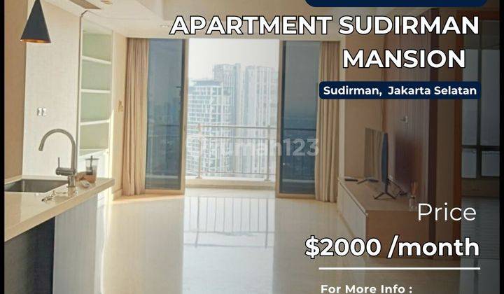 Sudirman Mansion 3BR Semi Furnish At Scbd Sudirman Best Location  1