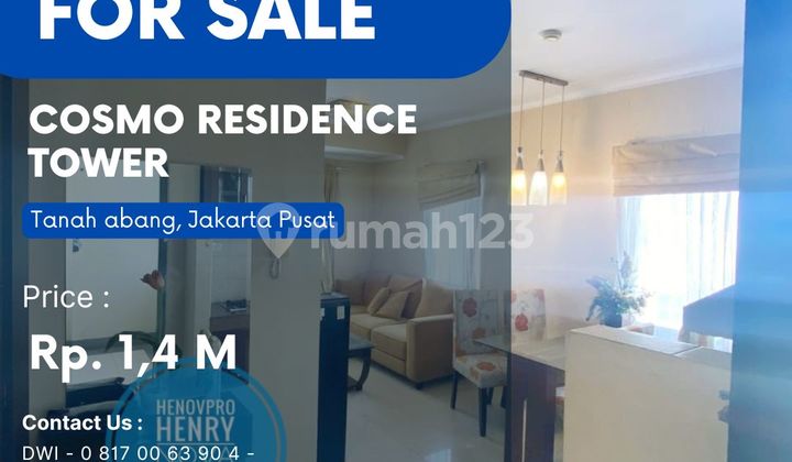 HARGA TERBAIK COSMO RESIDENCE FULL FURNITUR PEMANDANGAN TERBAIK HARGA TERBAIK COSMO RESIDENCE FULL FURNITUR PEMANDANGAN TERBAIK