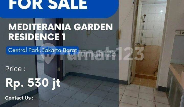 Mediterania 1 Apartment Unit 1BR Harga Spesial Jarang Ada 2