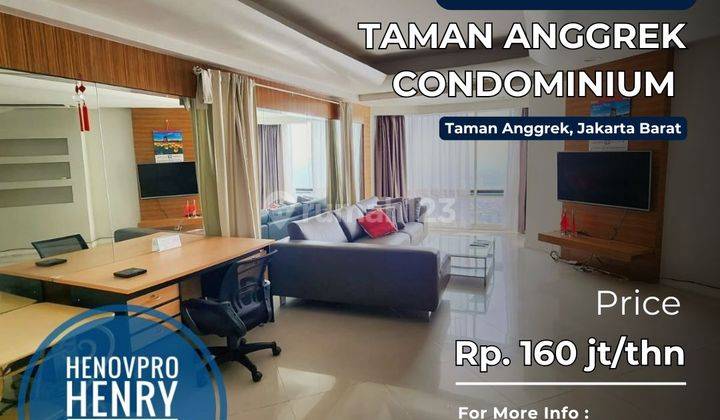 Taman Anggrek Unit 3+1BR Full Furnish Best City View 1