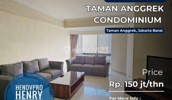 Taman Anggrek Unit 3+1BR Full Furnish Best City View 1