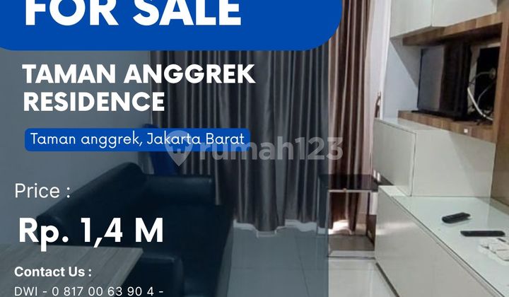 Dijual Cepat 2BR City Harga TURUN HARGA Taman Anggrek Residences  1