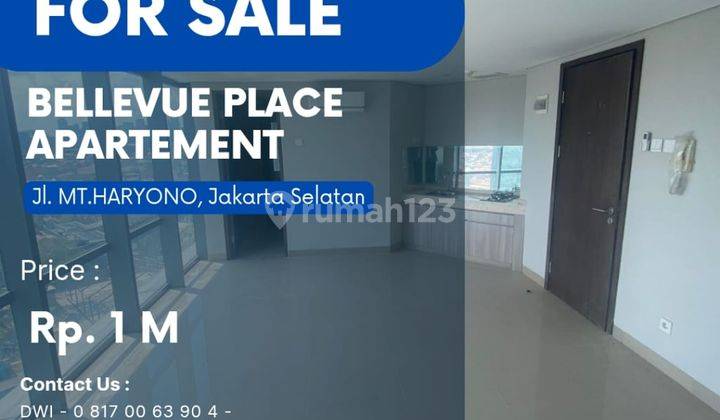 For Sale Bellevue Place Apartment 1Br  Semi furnished 1