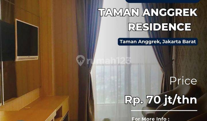 Taman Anggrek Residence Unit 1 BR Full Furnish Top Floor 1