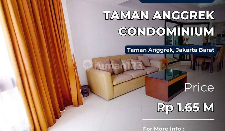 Unit Renov Taman Anggrek Condo Unit Sudut 2+1BR Best View  1