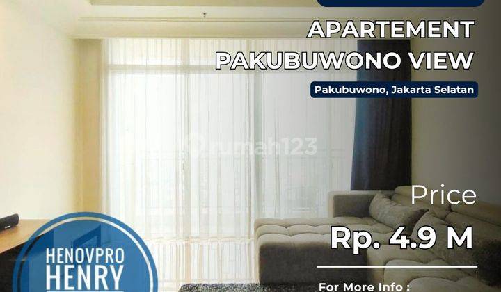 Pakubuwono View Best Unit 2+1BR Best City View 1