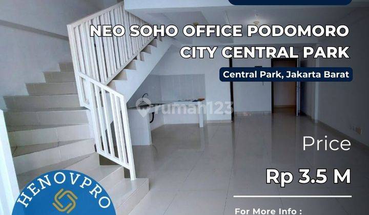 INVESTASI TERBAIK Neo Soho EBONY KONDISI TERSEWA City View  1