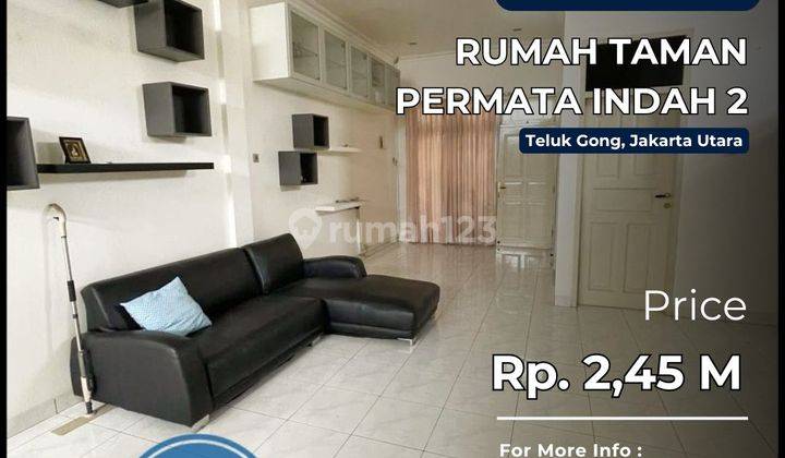 Turun Harga Rumah Taman Permata Indah 2 Dijual Cepat 1