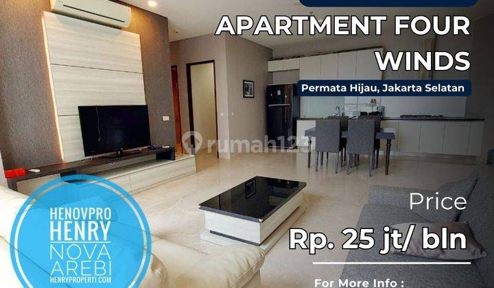 Four Winds Apt. 2+1BR Big Size Unit Best City View Full Furnish 1