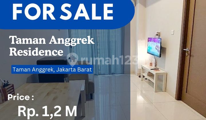 Turun Harga Jual Cepat 1Br City Best Unit Taman Anggrek Residence