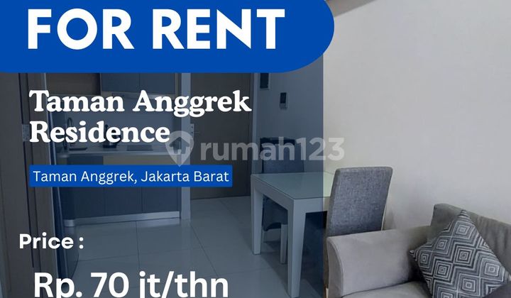 Brand New Taman Anggrek Residence Unit 1Br Full Furnish