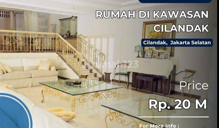 Jual Cepat, Harga Turun Rumah Siap Huni di Cilandak  1