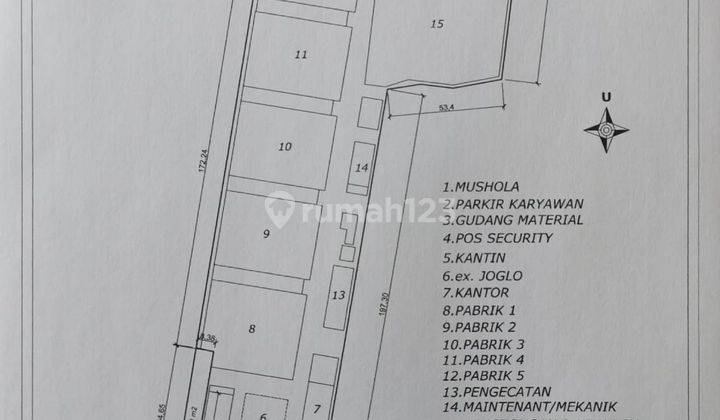 Dijual Gudang Luas di Tegal 2