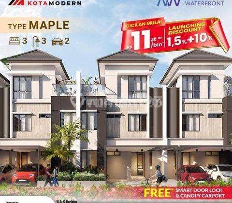 Cluster Terbaru Modern Waterfront Residence Di Modern Tangerang 2