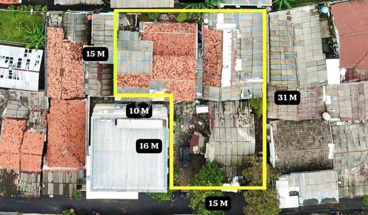 Rumah tua, MURAH ,SHM, hitung TANAH dijalan Raya Simprug, dekat Senayan, Jakarta Selatan  2