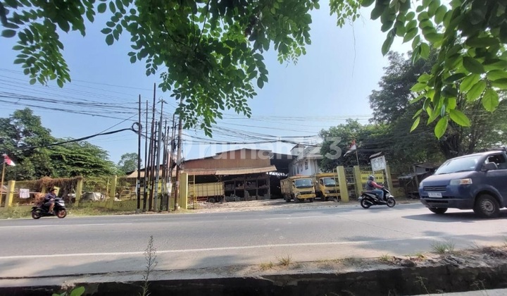 Tanah Strategis Plus Gudang Jl Raya Puspitek Pamulang Tang Sel 1