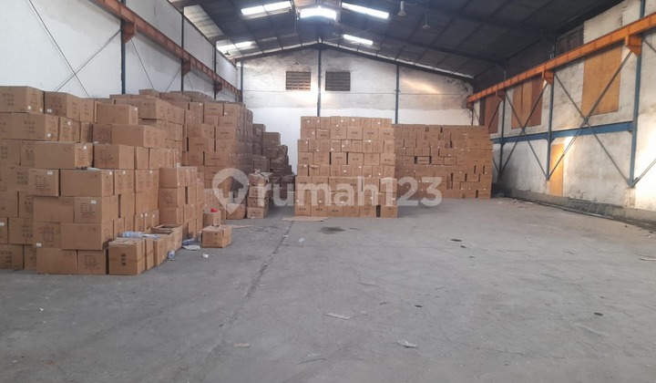 Sewa Gudang Siap Pakai Luas 1.200 m2 di Jalan Raya Bekasi, Akses Truk Kontainer, Cakung 013