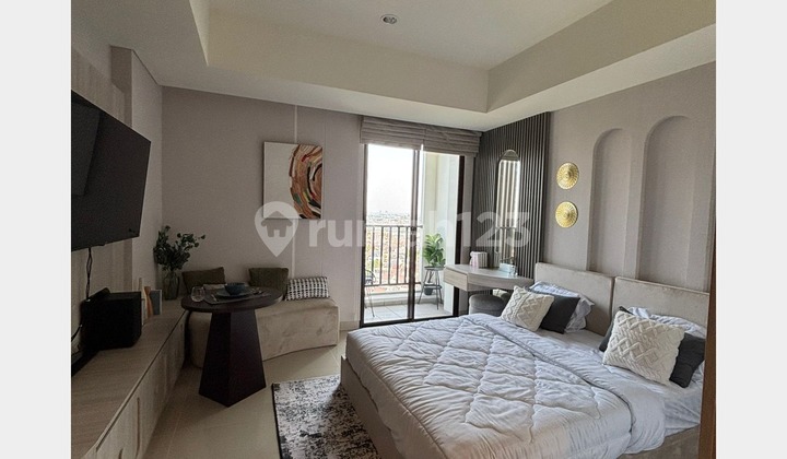 Dijual Apatemen Cleon Park Type Studio Murah Furnish Selangkah Ke Aeon Mall Jakarta Garden City, Cakung
