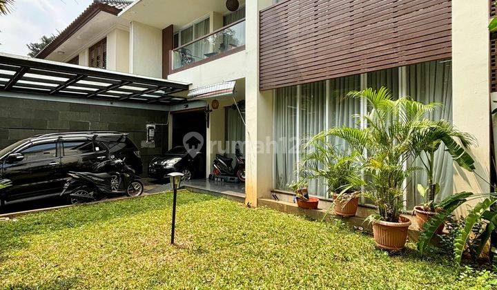 Rumah Siap Huni, Dijual Rumah Bangunan 2 Lantai Terawat Dan Siap Huni di Area Pondok Indah, Kencana Indah, Jakarta Selatan 1