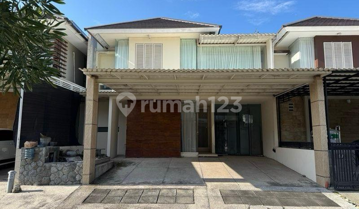 Rumah Murah 2 Lantai Minimalis Semi Furnished Siap Huni Dekat Gwalk Di Queenstown Citraland Utama Surabaya Barat