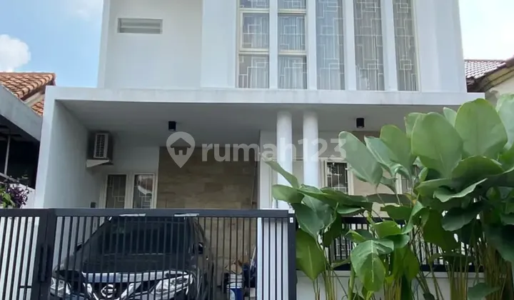 Rumah Murah 2 Lantai Minimalis Modern Semi Furnished Siap Huni Dekat Pasar Modern Di Taman Puspa Raya Citraland Utama Surabaya Barat