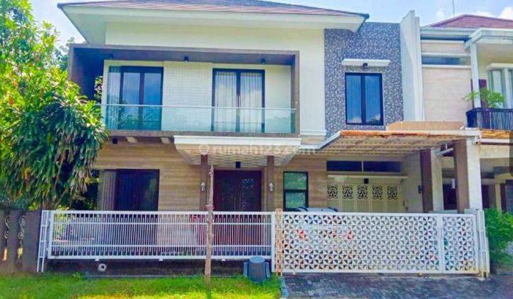 Rumah Murah Mewah Minimalis Modern Full Furnish 2 Lantai Siap Huni Dekat Gwalk Di South Emerald Mansion Citraland Surabaya Barat 1