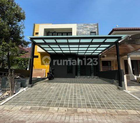 Rumah Murah Baru Gress Minimalis 2 Lantai Semi Furnish Siap Huni Dekat Gwalk Di South Emerald Mansion Citraland Surabaya Barat 1