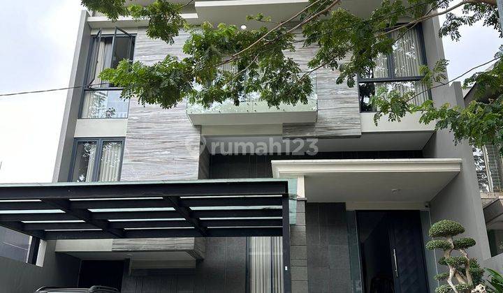 Rumah Murah 2,5 Lantai Minimalis Modern Full Furnished Siap Huni Dekat Pasar Modern Di Eastwood Citraland Surabaya Barat 1