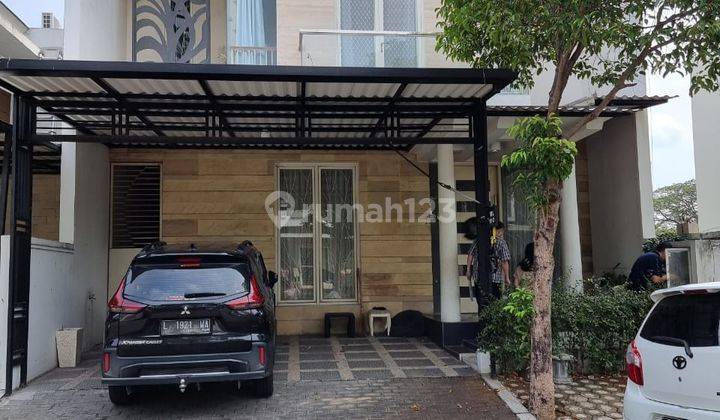 Rumah Murah 2 Lantai Minimalis Modern Semi Furnish Baru Renovasi Siap Huni Dekat Pasar Modern Di Woodland Citraland Surabaya Barat 1