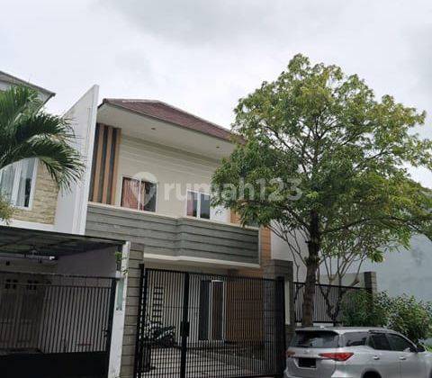 Rumah Murah 2 Lantai Minimalis Modern Semi Furnished Siap Huni Dekat Gwalk Di Villa Taman Telaga Citraland Surabaya Barat 1