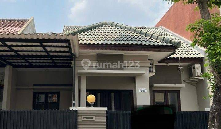 Rumah Murah 1,5 Lantai Minimalis Semi Furnished Siap Huni Dekat Pasar Modern Di Alam Hijau Citraland Surabaya Barat 1