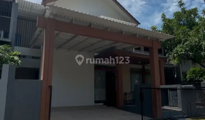 Rumah Murah 2 Lantai Minimalis Modern Semi Furnished Siap Huni Dekat Gwalk Di Graha Natura Surabaya Barat 1