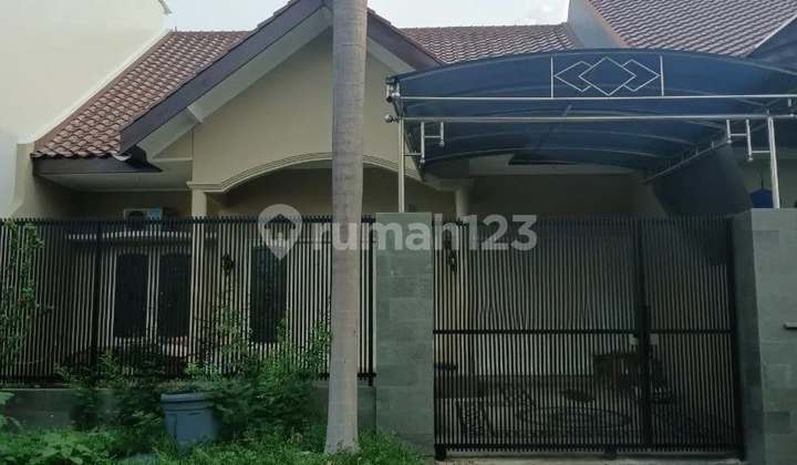 Rumah Murah 1,5 Lantai Minimalis Modern Semi Furnished Siap Huni Dekat Pasar Modern di Taman Puspa Raya Citraland Utama Surabaya Bara