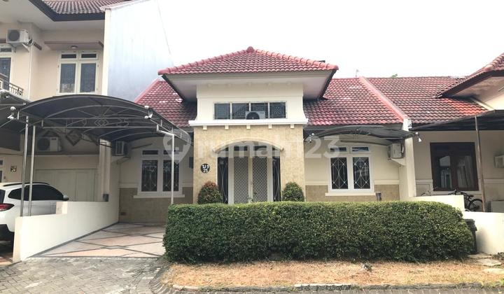 Rumah Murah 1 Lantai Bagus Semi Furnished Siap Huni Dekat Gwalk di Royal Park Citraland Utama Surabaya Barat