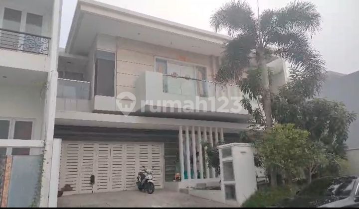 Affordable 2-Story Minimalist House Fully Furnished Ready to Move In Near Gwalk in Bukit Telaga Golf Citraland Main West Surabaya 2