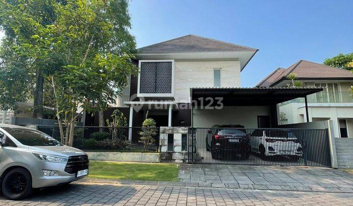 Rumah Murah 2 Lantai Minimalis Fully Furnished Siap Huni Di Graha Natura Surabaya Barat 1
