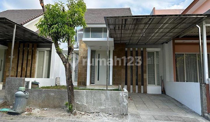 Rumah Murah 1 Lantai Minimalis Modern Semi Furnished Siap Huni Dekat Pasar Modern di Taman Puspa Raya Citraland Utama Surabaya Barat