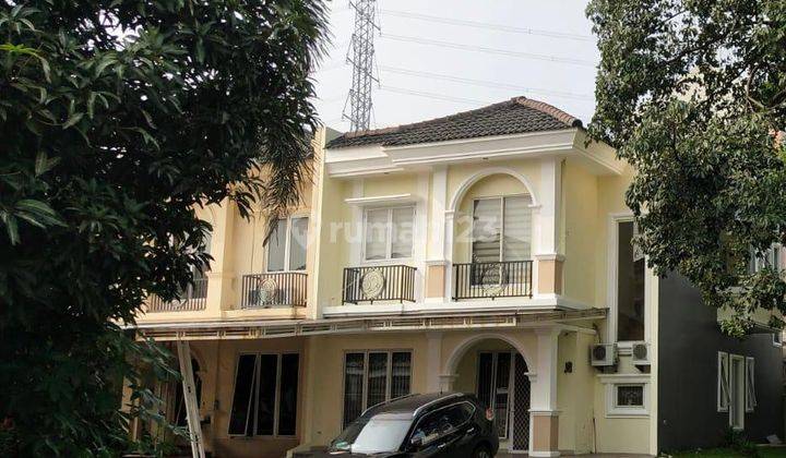 Dijual Rumah Hoek Bagus Rapih Siap Huni Di Il Rosa Gading Serpong 1