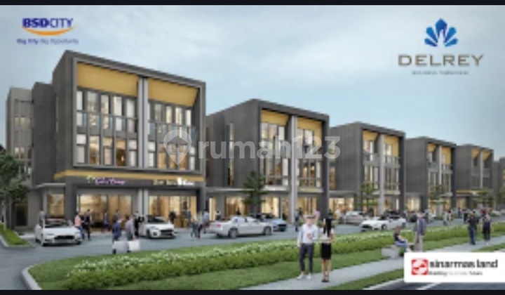 Unit Baru Rumah Design Cantik 3 Lantai Siap Lokasi Bagus di BSD