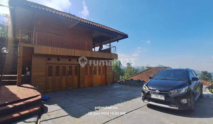 Dijual Rumah Villa Maribaya Lembang,  Pemandangan Gunung Indah, Bandung. Jawa Barat.  2