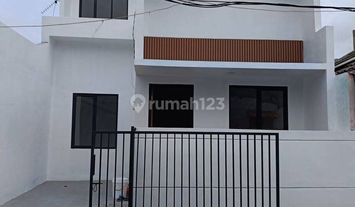 Rumah Baru, 2 Lantai, 3 Km Tidur, Bagus Sekali Dijual Di Pondok Ungu Permai  1