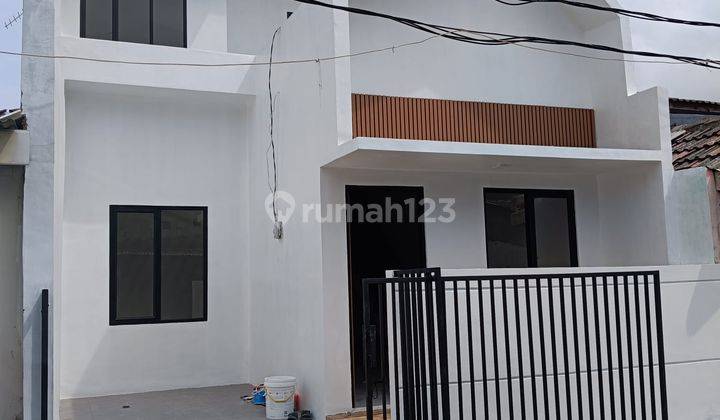 Rumah Baru, 2 Lantai, 3 Km Tidur, Bagus Sekali Dijual Di Pondok Ungu Permai  2