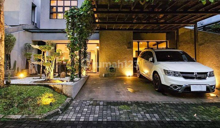 Dijual Rumah Modern Design By Andra Matin Lokasi Strategis di Jakarta Selatan  1